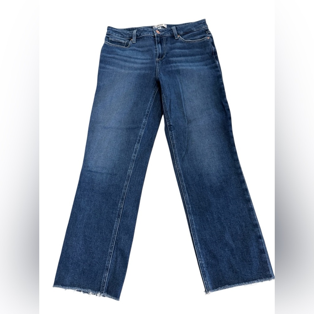 PAIGE Amber Crop (29) Frayed Hem